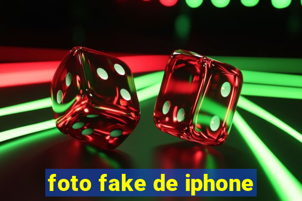 foto fake de iphone